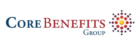 The core benefits group logo is shown on a white background