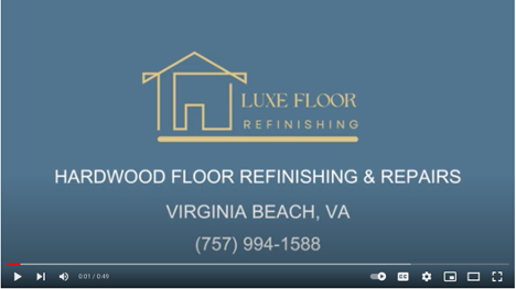 YouTube video for Luxe Floor Refinishing