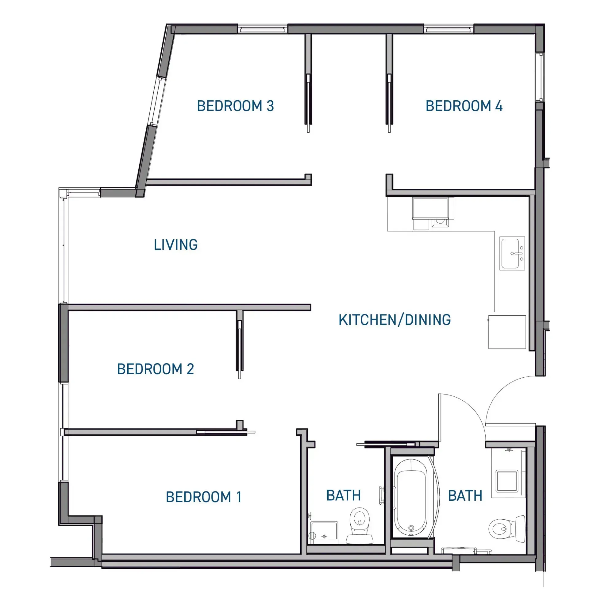 Floor Plan Unit A