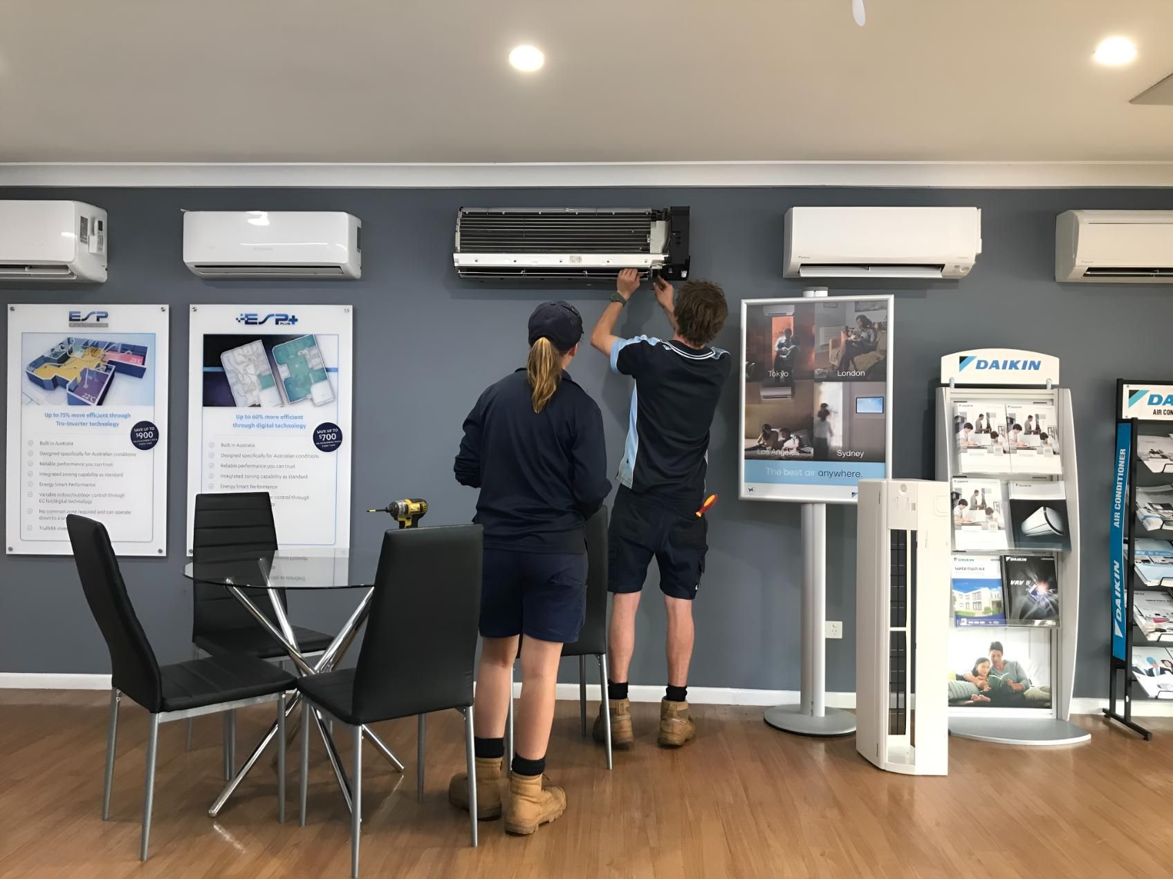 Installing Air Condition