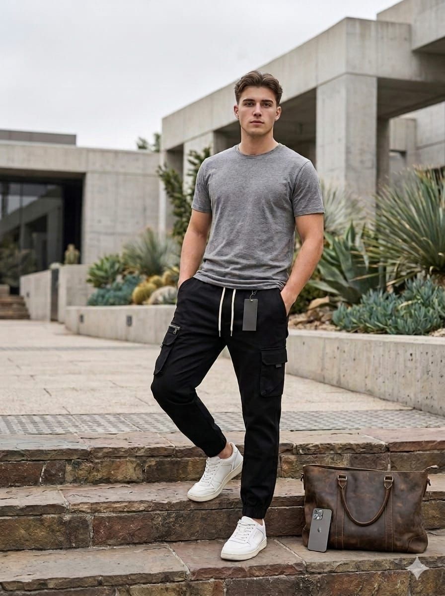 Pantalon de gabardina