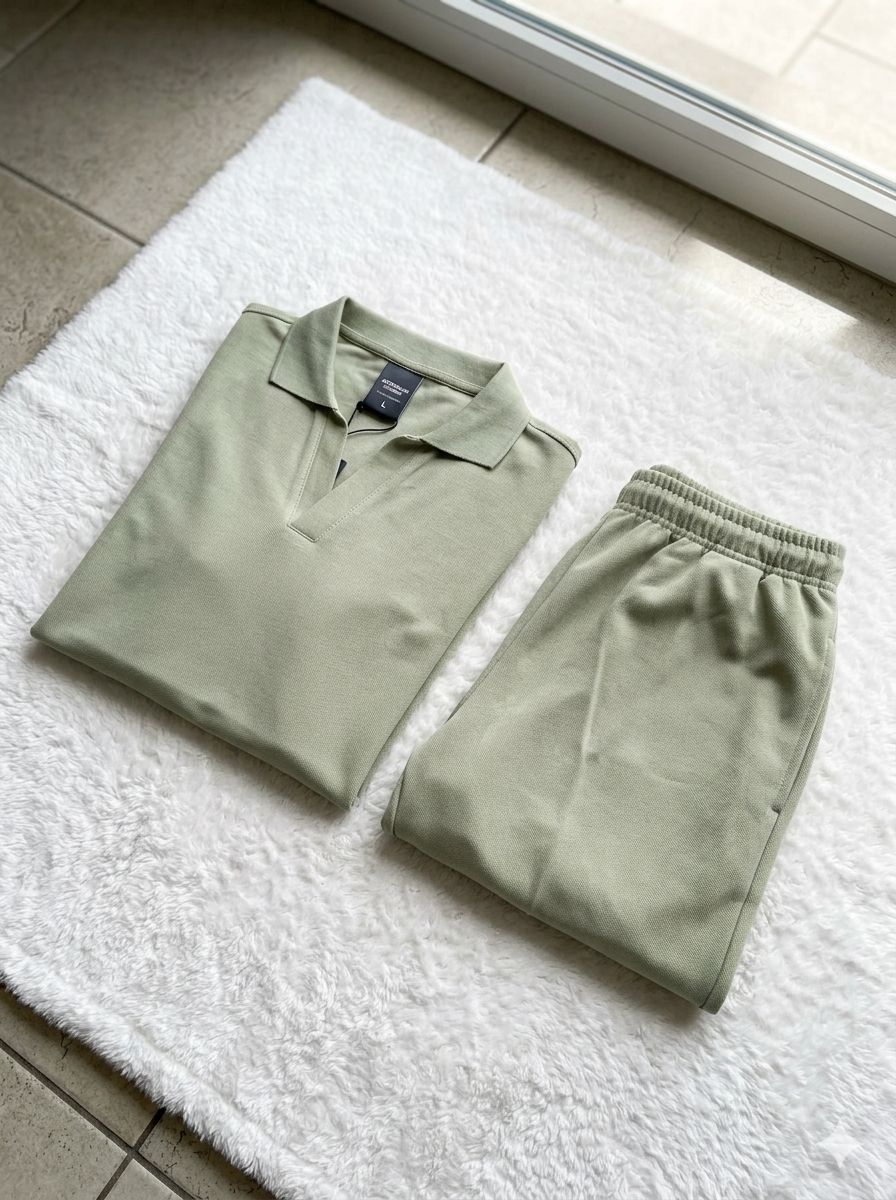 CONJUNTO CHOMBA/BERMUDA ( SMART CASUAL )