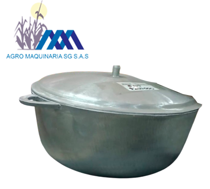 Paila para arroz aluminio 60 cm