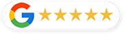 Google logo with four gold stars on a white rounded rectangle