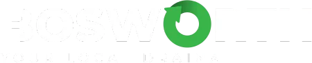Green recycling symbol.