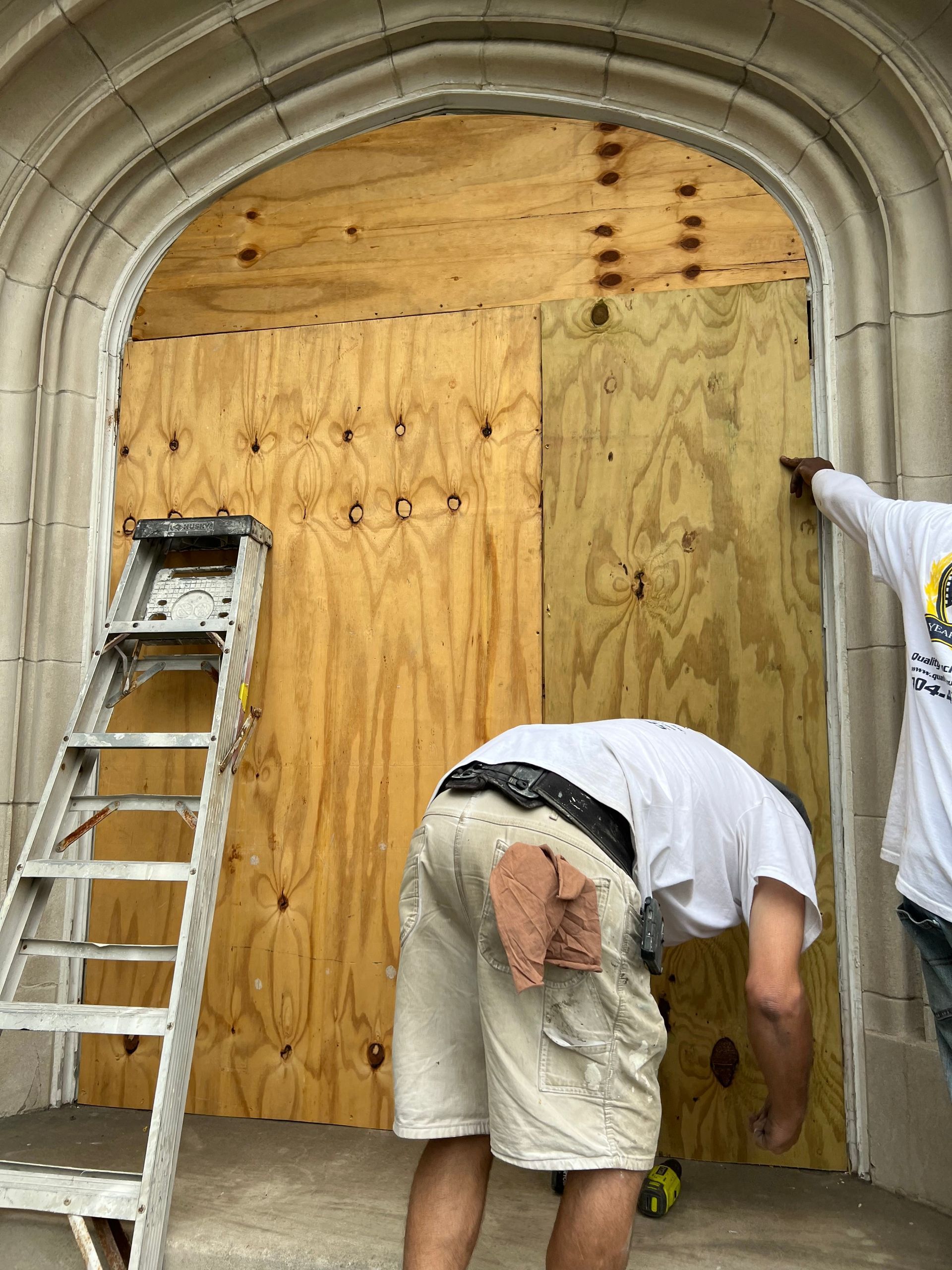church door