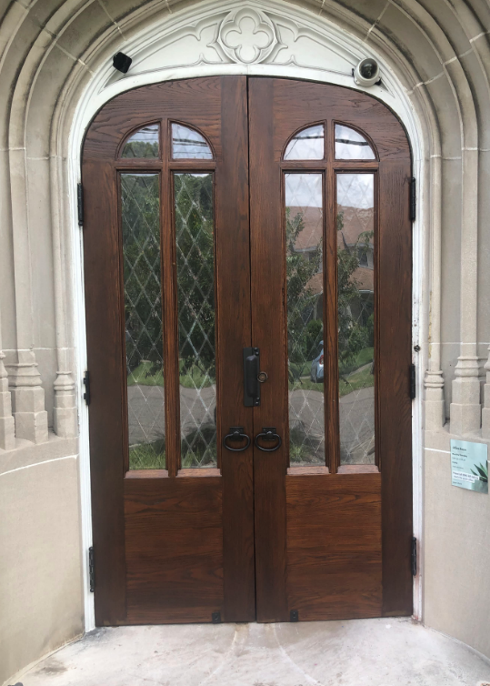 church door