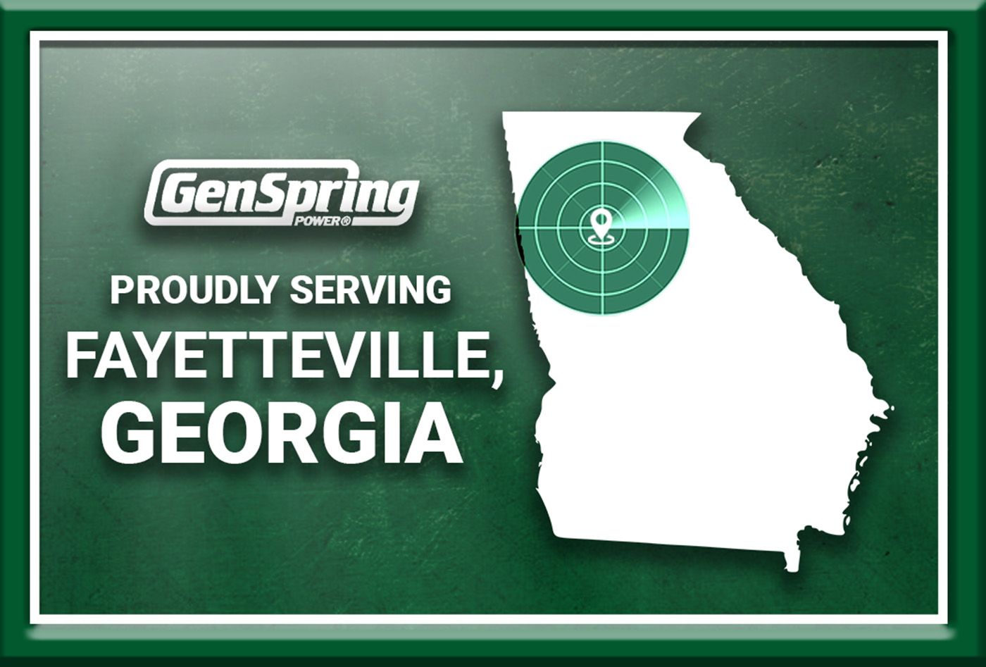 GenSpring Power Proudly Serves Fayetteville, Georgia With Quality Home Generators