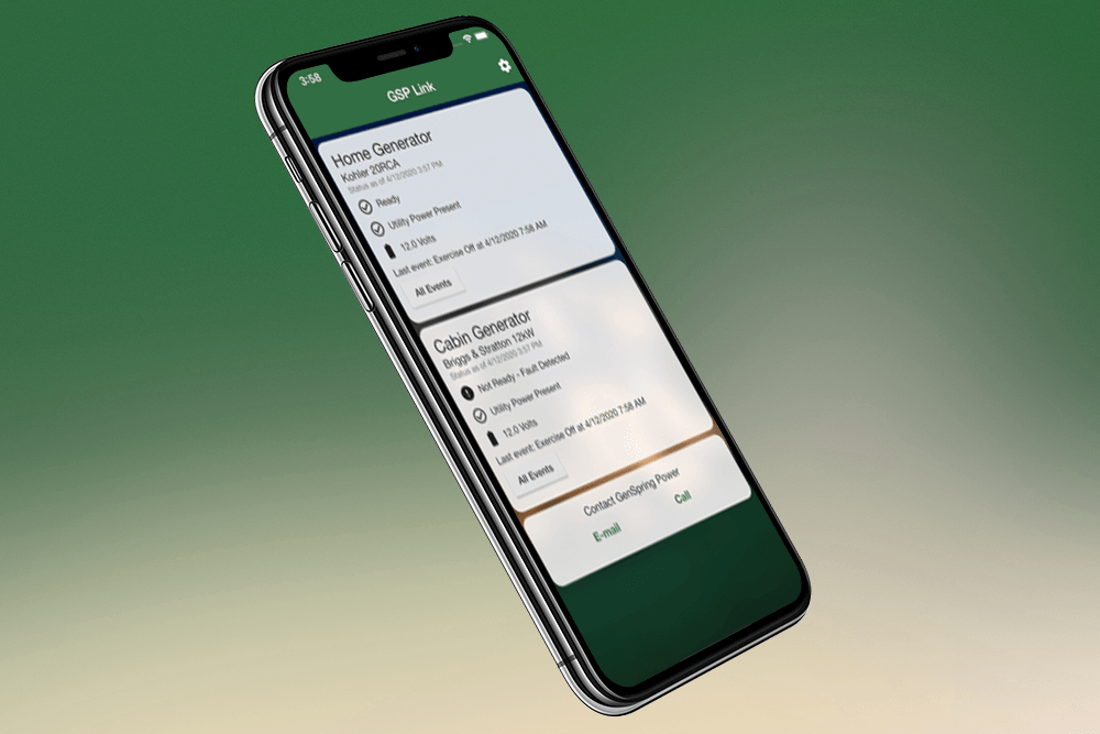 Easily Monitor the Condition of Your Sandy Springs, GA Generator With the GenSpring Link App!