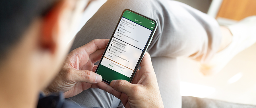 Monitor Your Generators in North Georgia From the GenSpring Power, Inc. App, GenSpring Link.