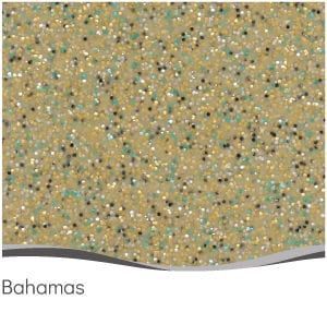 'Bahamas' Pool colour variation by Masterbuilt Pools