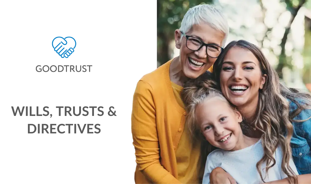 GoodTrust logo with text 