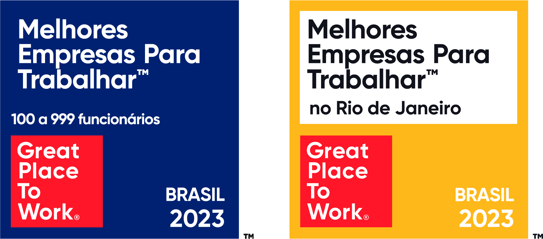 Selos de melhor empresa para trabalhar no Rio de Janeiro e melhor empresa pra trabalhar