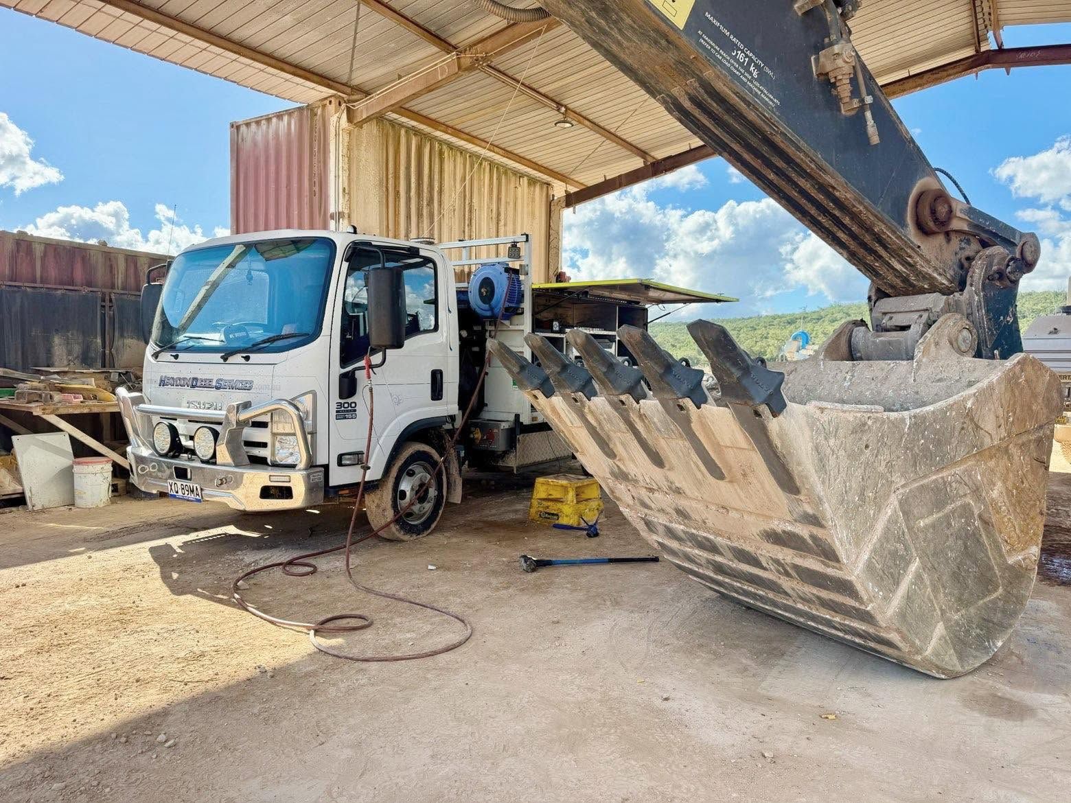 Mobile diesel mechanic
