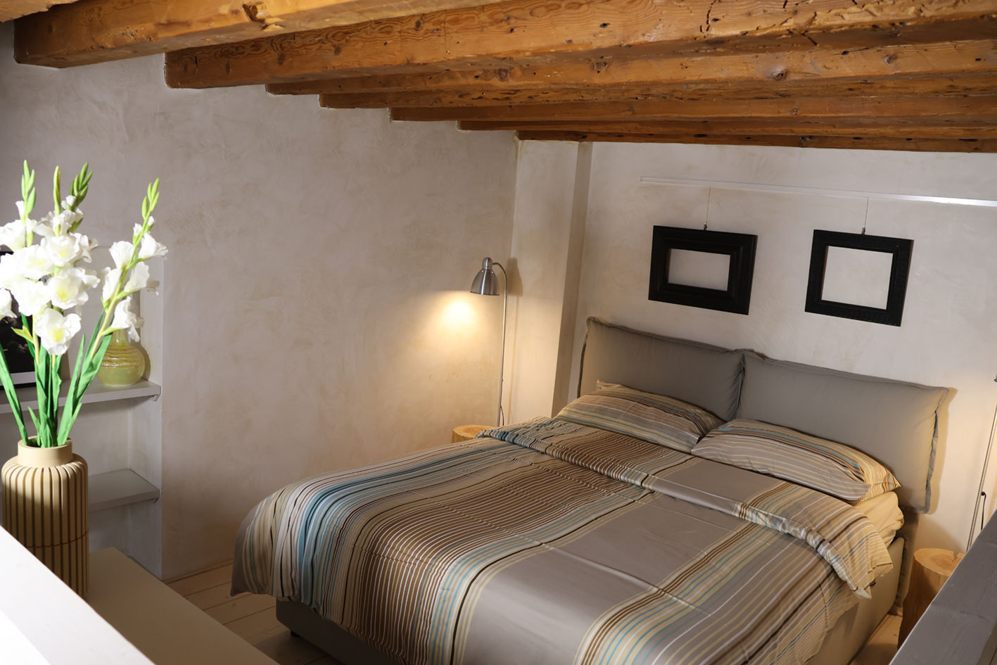 Zona notte di Casa Pannella per 2 persone