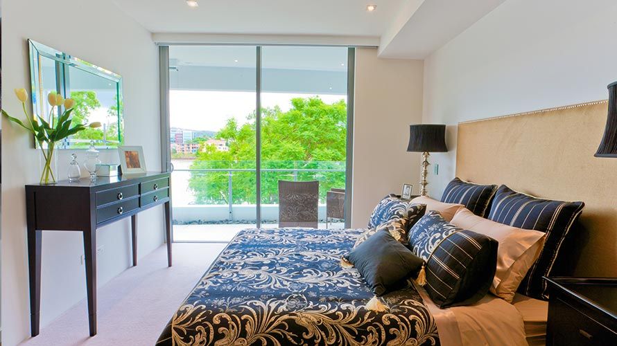 Sliding Doors and a Black Mattress, Bed and Pillow | Port Pirie, Sa | Johnson Home Improvements