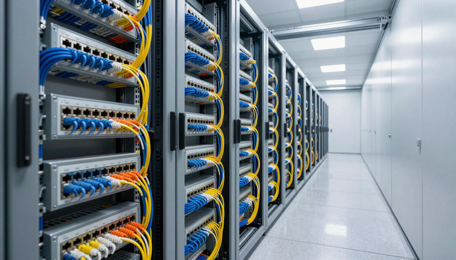SIP Trunk fibre infrastructure in data centre