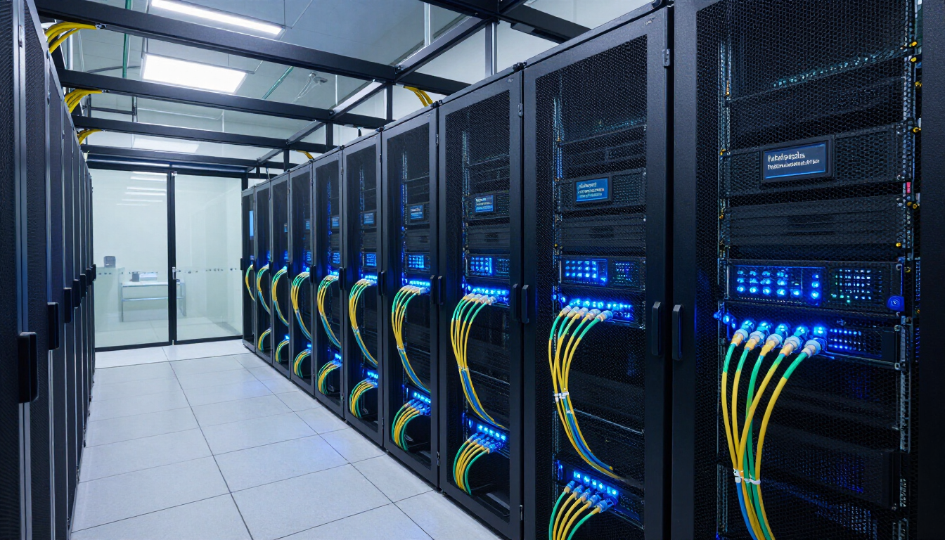 Modern office telephone system showing VOIP technology migration