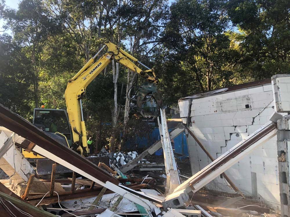 Demolition Of A House