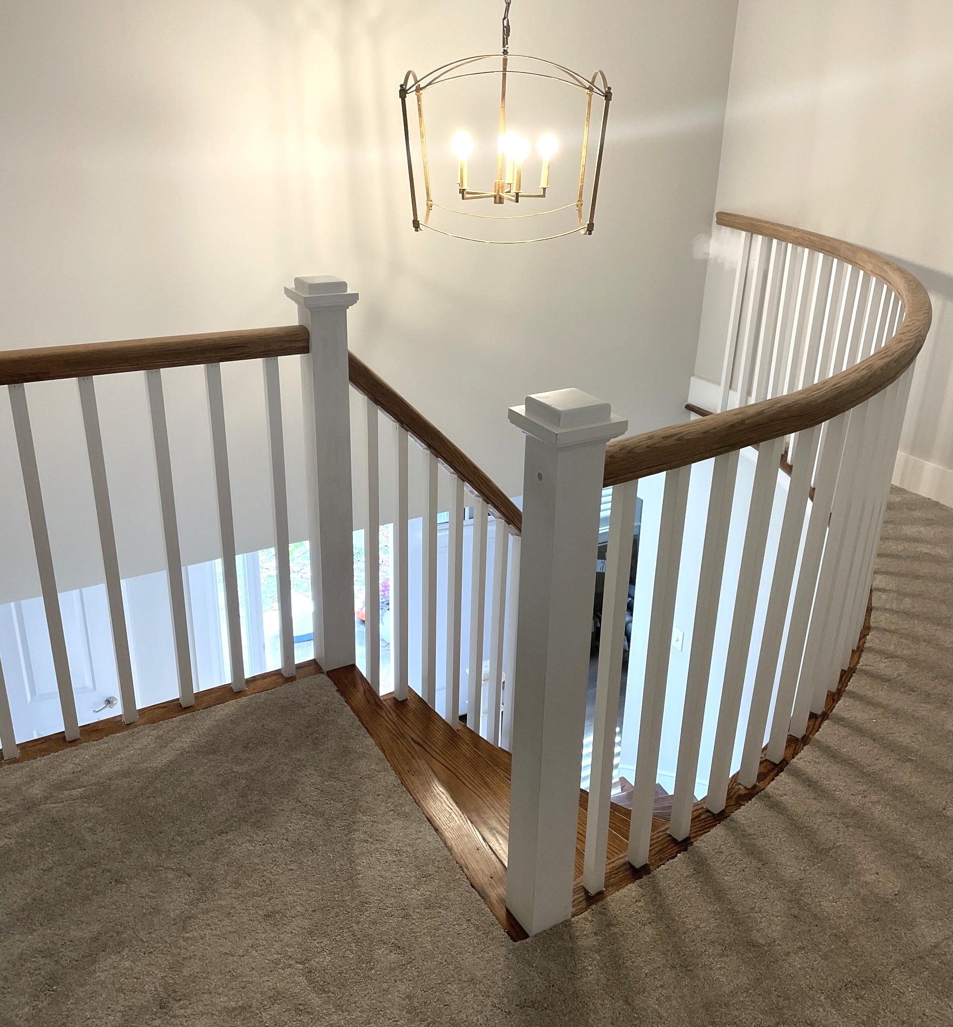 Modern railing with iron Modern railing with iron