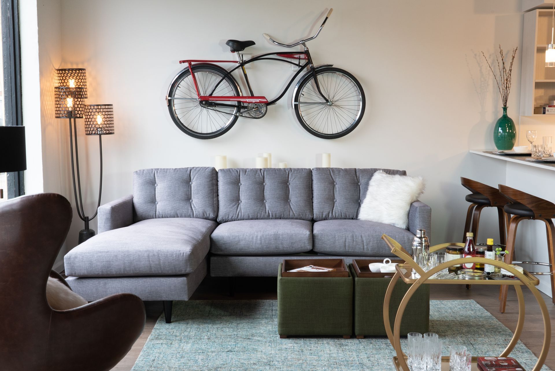 photo of furnished living room
