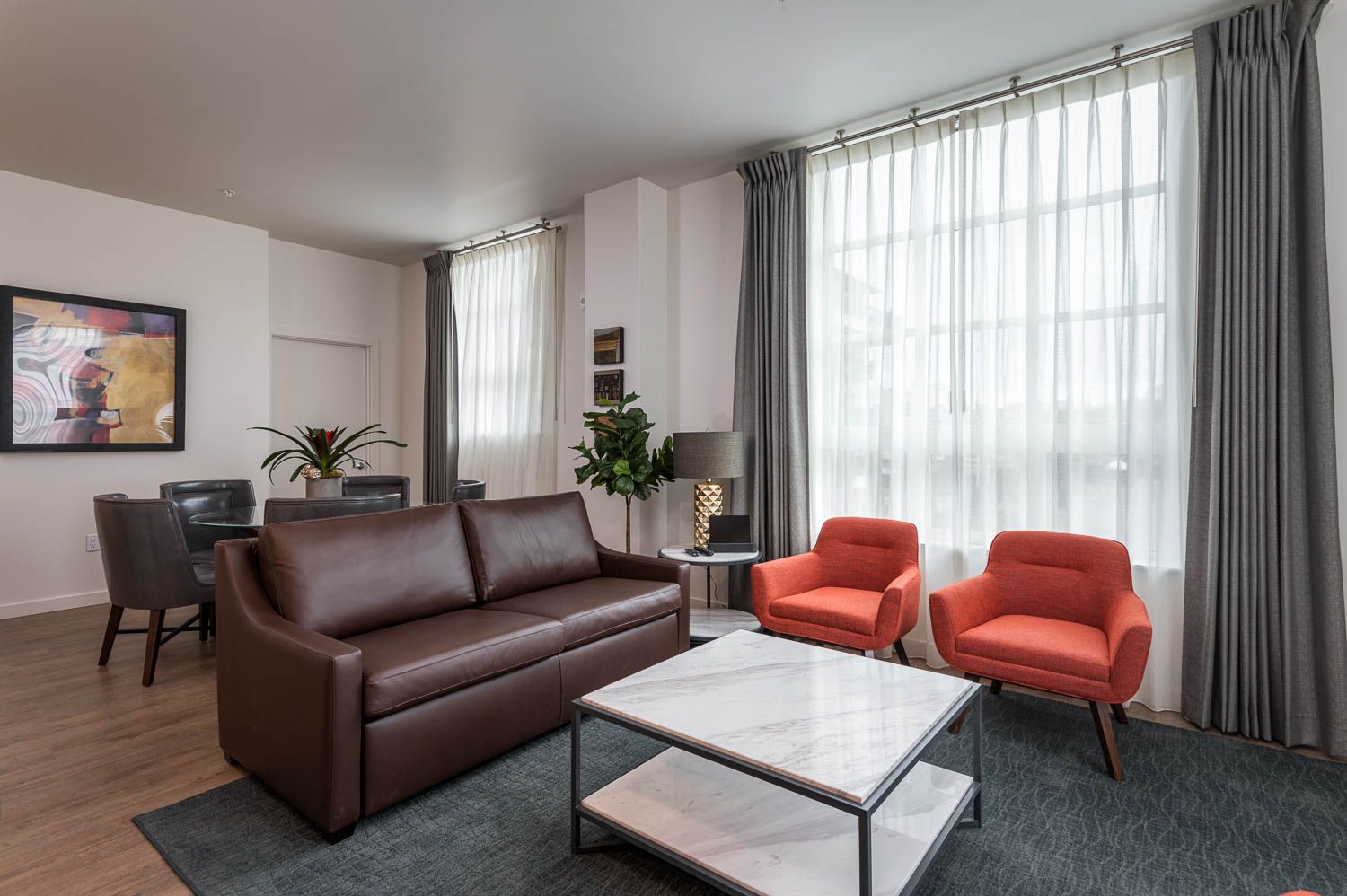 photo of furnished living room