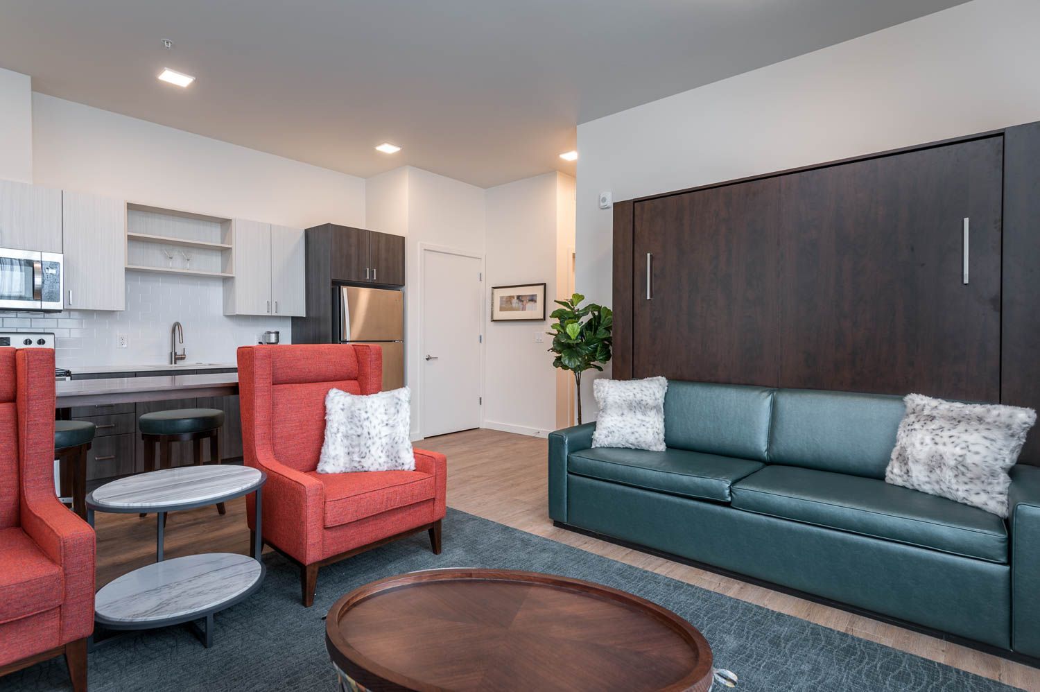 photo of furnished living room