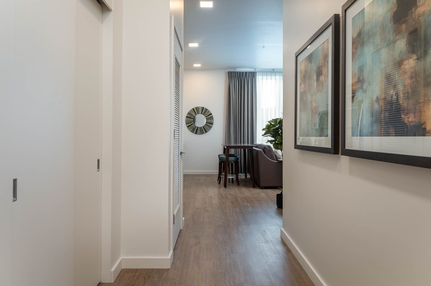 photo of interior hallway