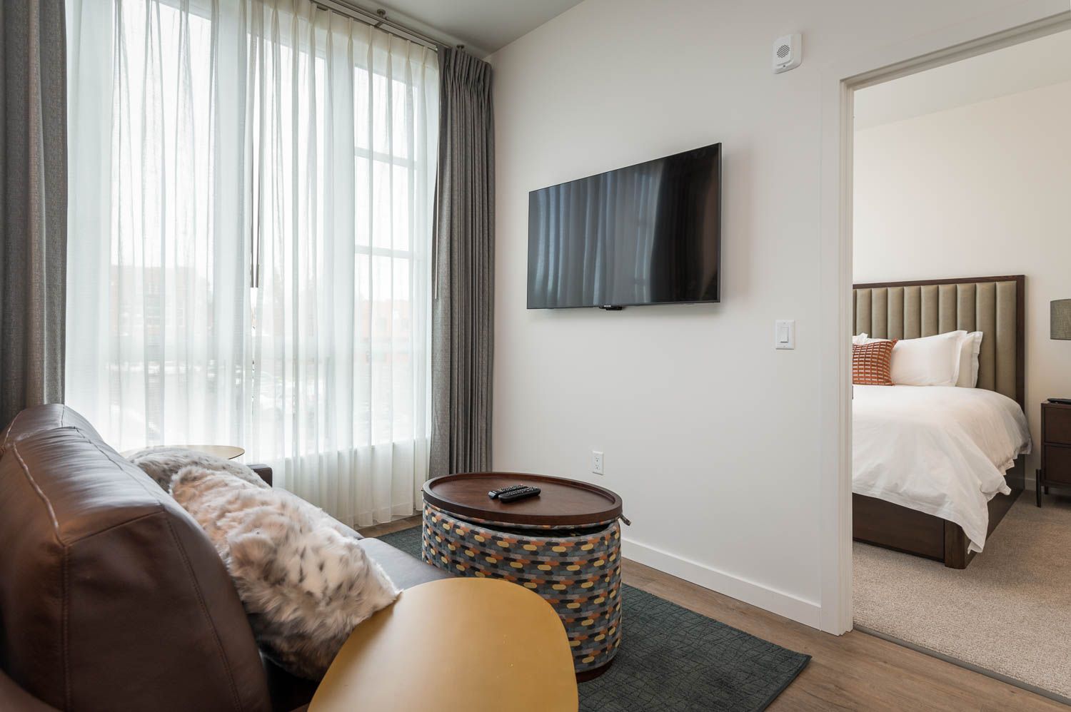 Interior Photo of Furnished Bedroom