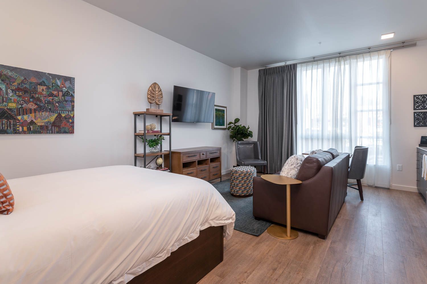 photo of furnished bedroom