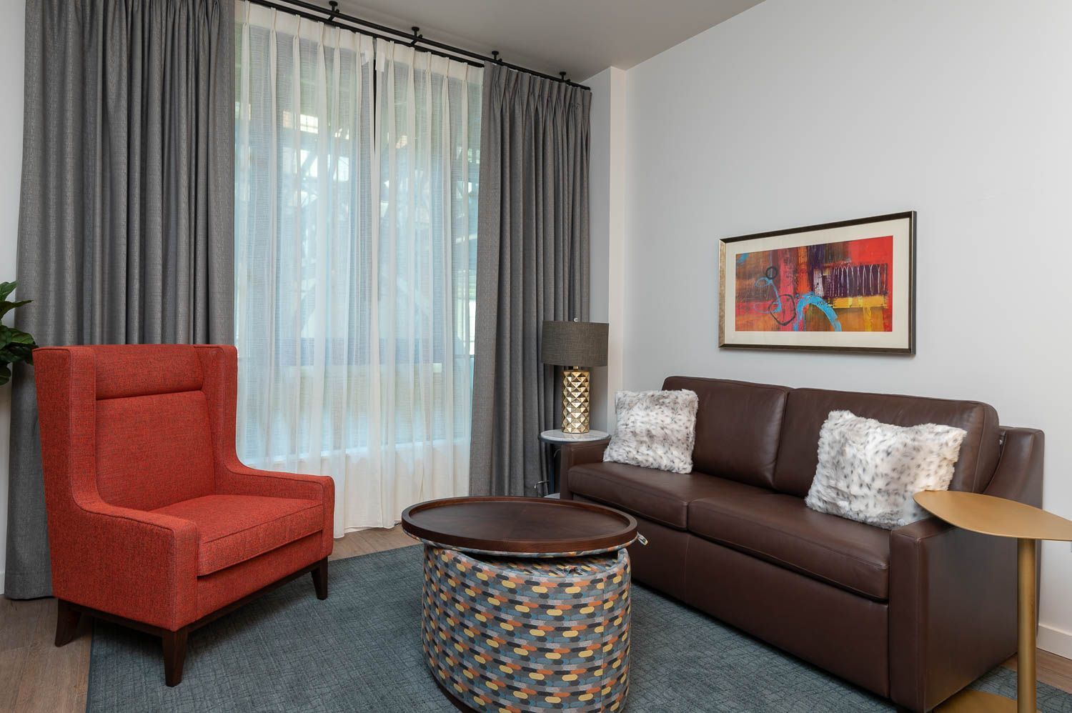 photo of furnished living room