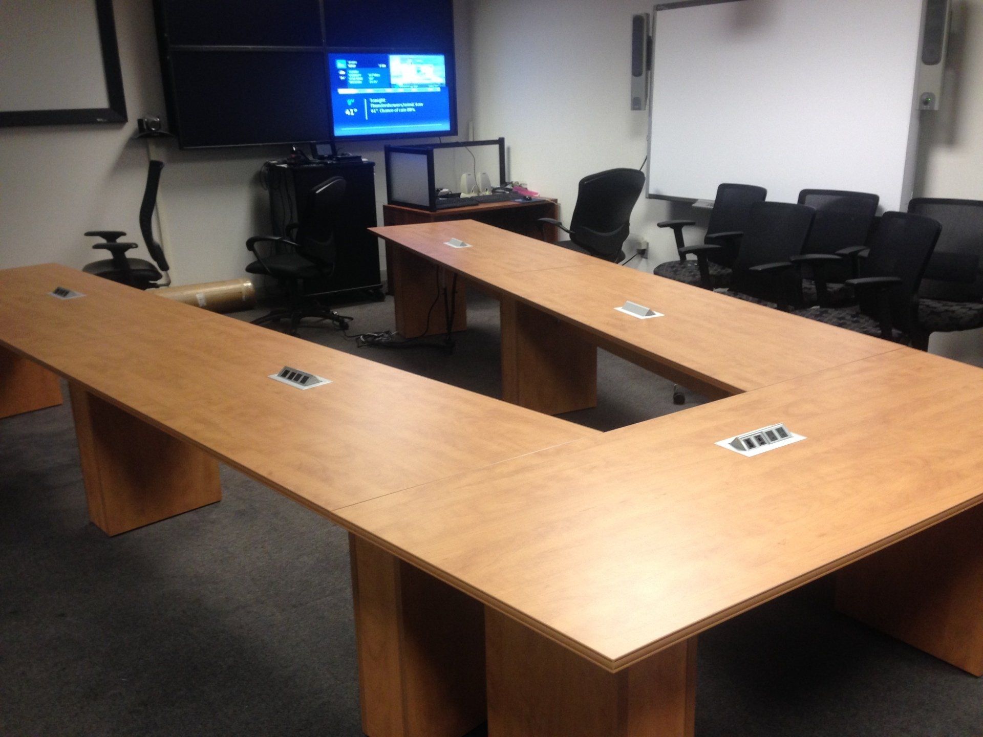 V Shape Table — Columbus, GA — JRC Commercial Installation Solutions