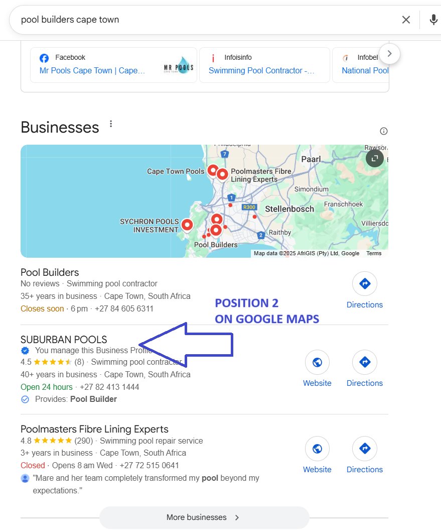 Connect SEO Client ranking organically.