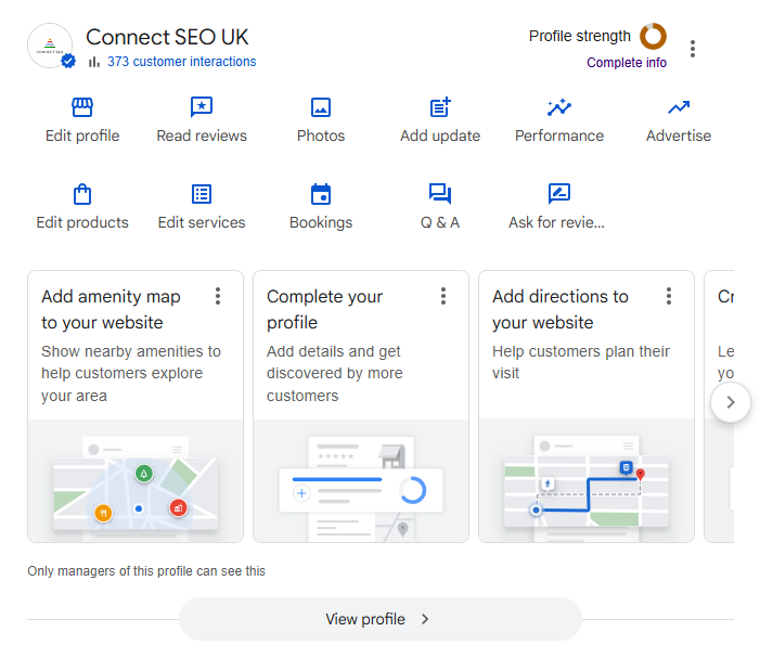  Find and Manage Your Google Business Profile
