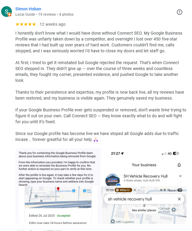 Google Business Profile Verification