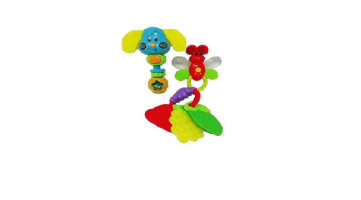 KIT4 SONAJAS CON LUZ Y SONIDO