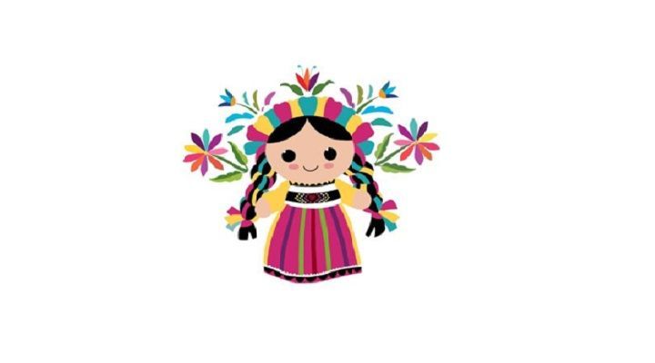 ARTE POR NUMERO MUÑECA OTOMÍ