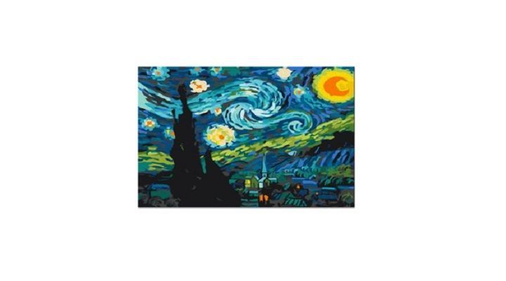 ARTE POR NUMERO NOCHE ESTRELLADA II