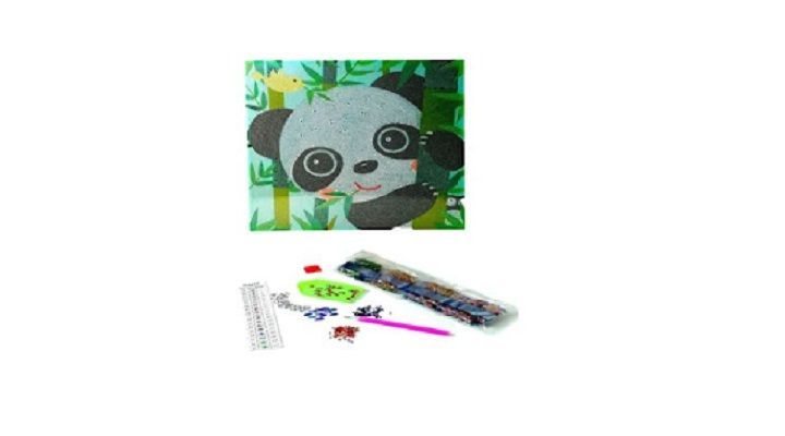 ARTE DIAMANTE OSO PANDA
