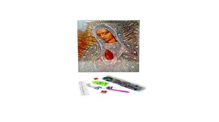 ARTE DIAMANTE VIRGEN DE GUADALUPE II