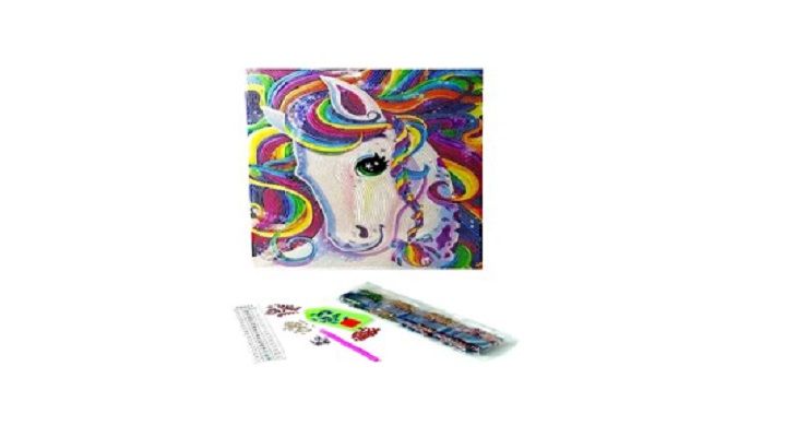 ARTE DIAMANTE UNICORNIO