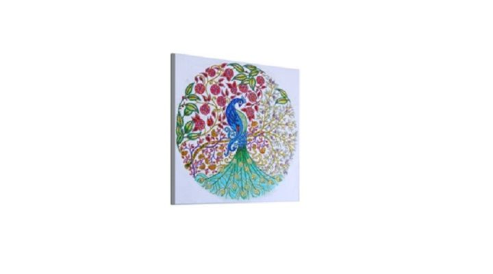 ARTE DIAMANTE PAVO REAL II