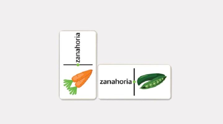 DOMINÓ VERDURAS