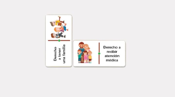 DOMINÓ JUMBO DERECHOS DE LOS NIÑOS