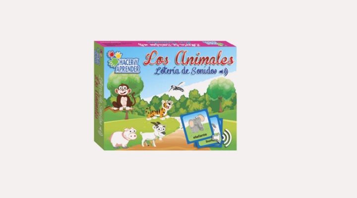LOTERÍA DE SONIDOS LOS ANIMALES (CAJA)