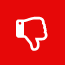 thumbs down icon