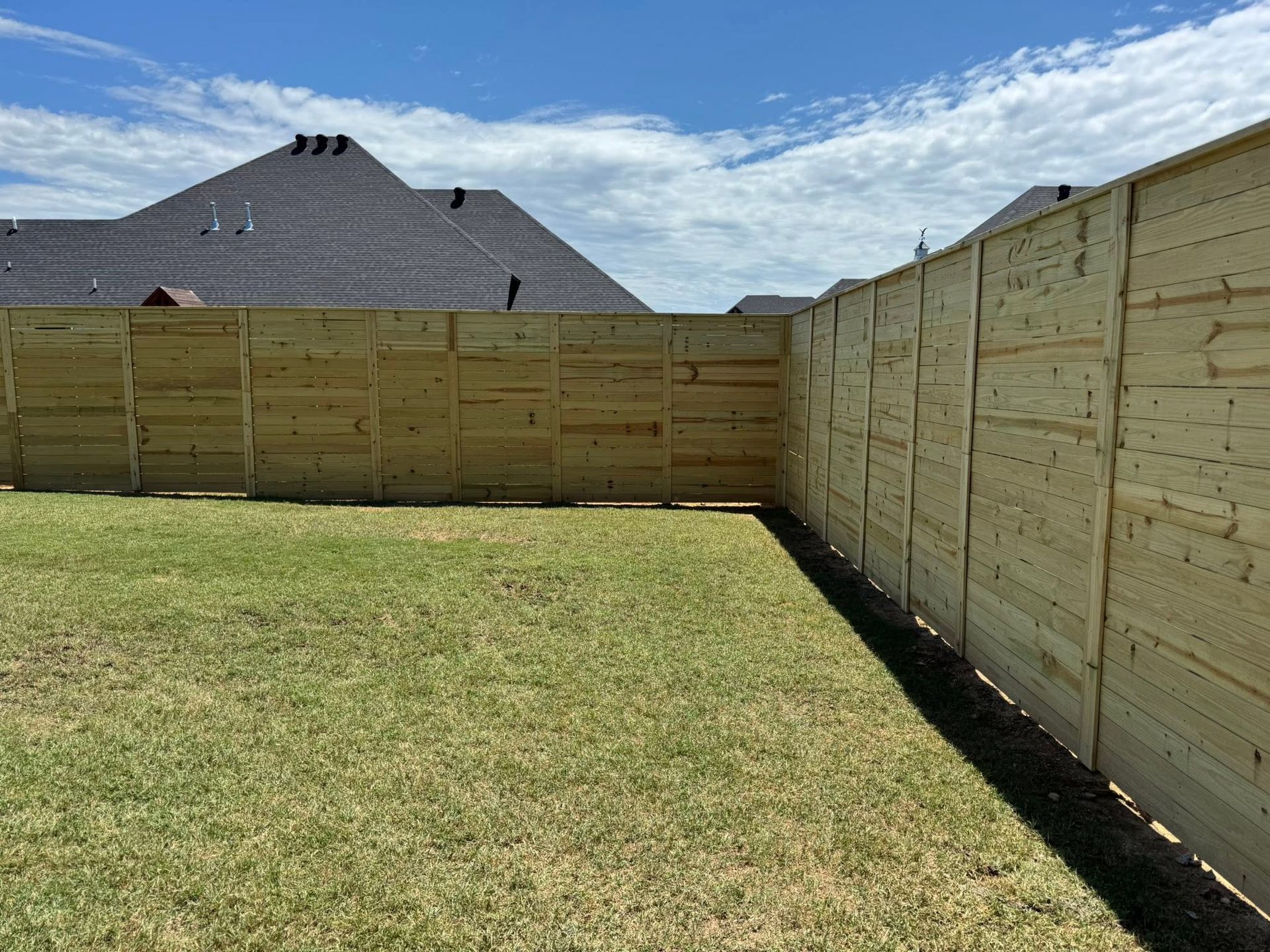 Privacy Fence installation in Conway AR by J&S Fence Company photo
