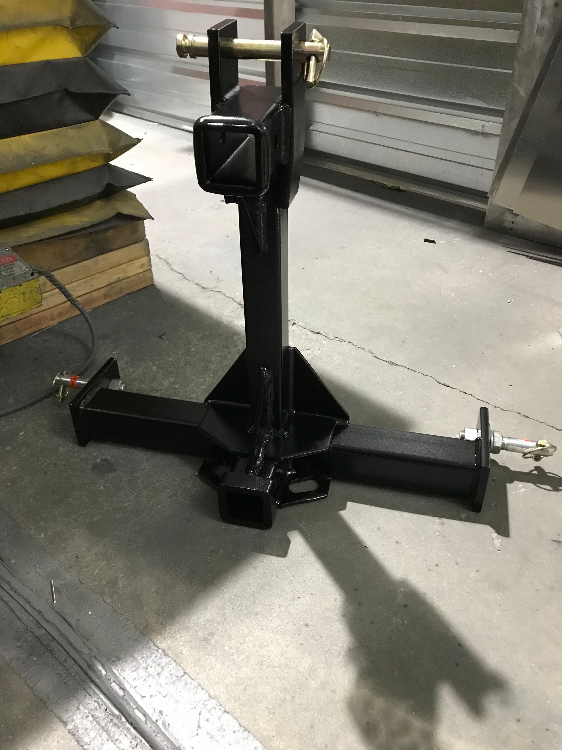 Heavy welded steel weldment fabricated by TDS Fabrication