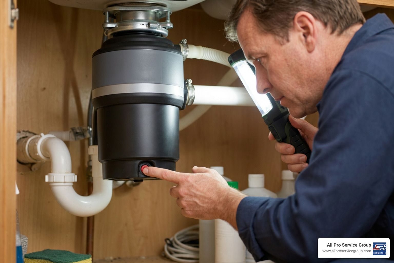fix garbage disposal