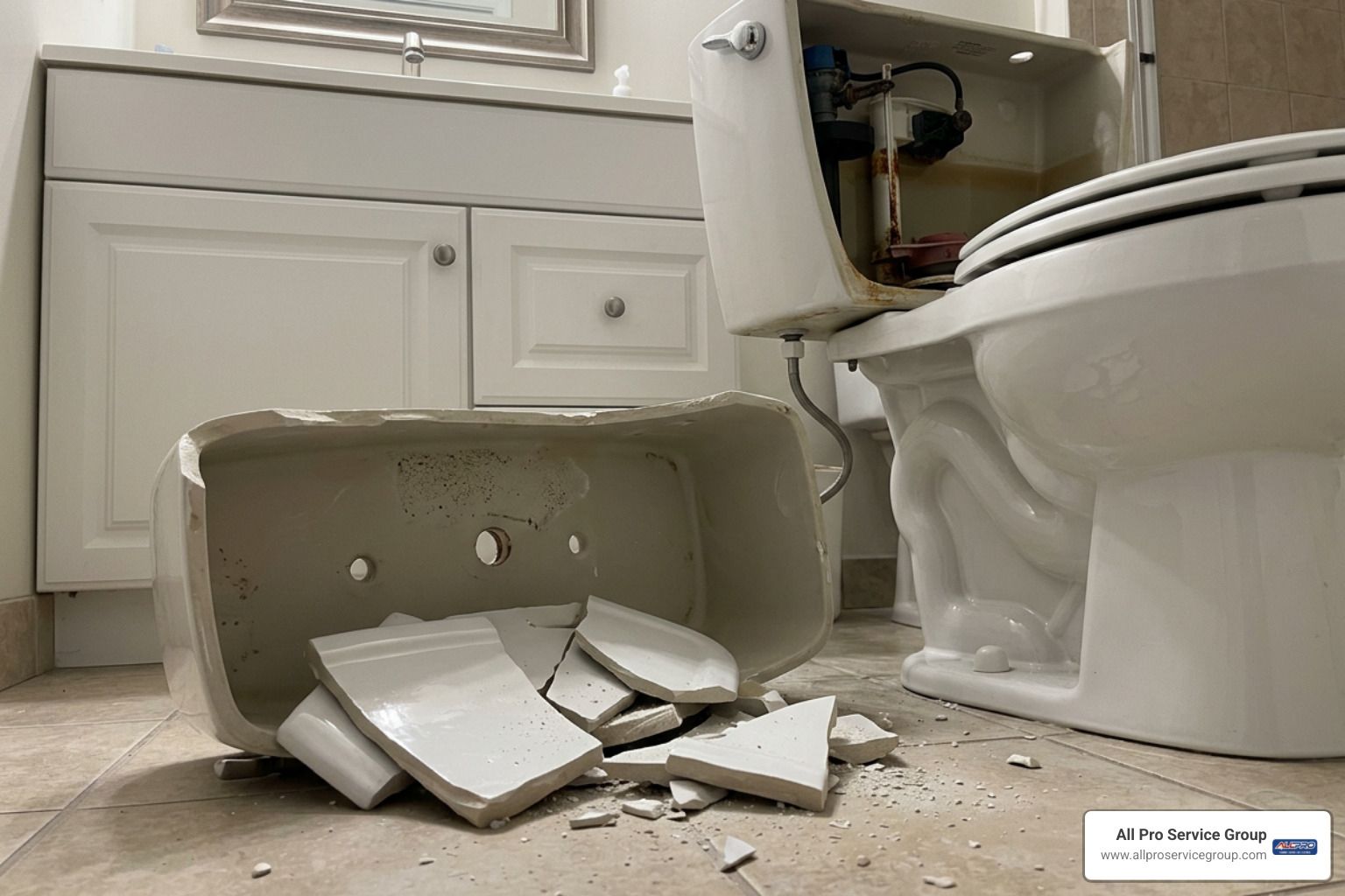 broken cistern lid replacement